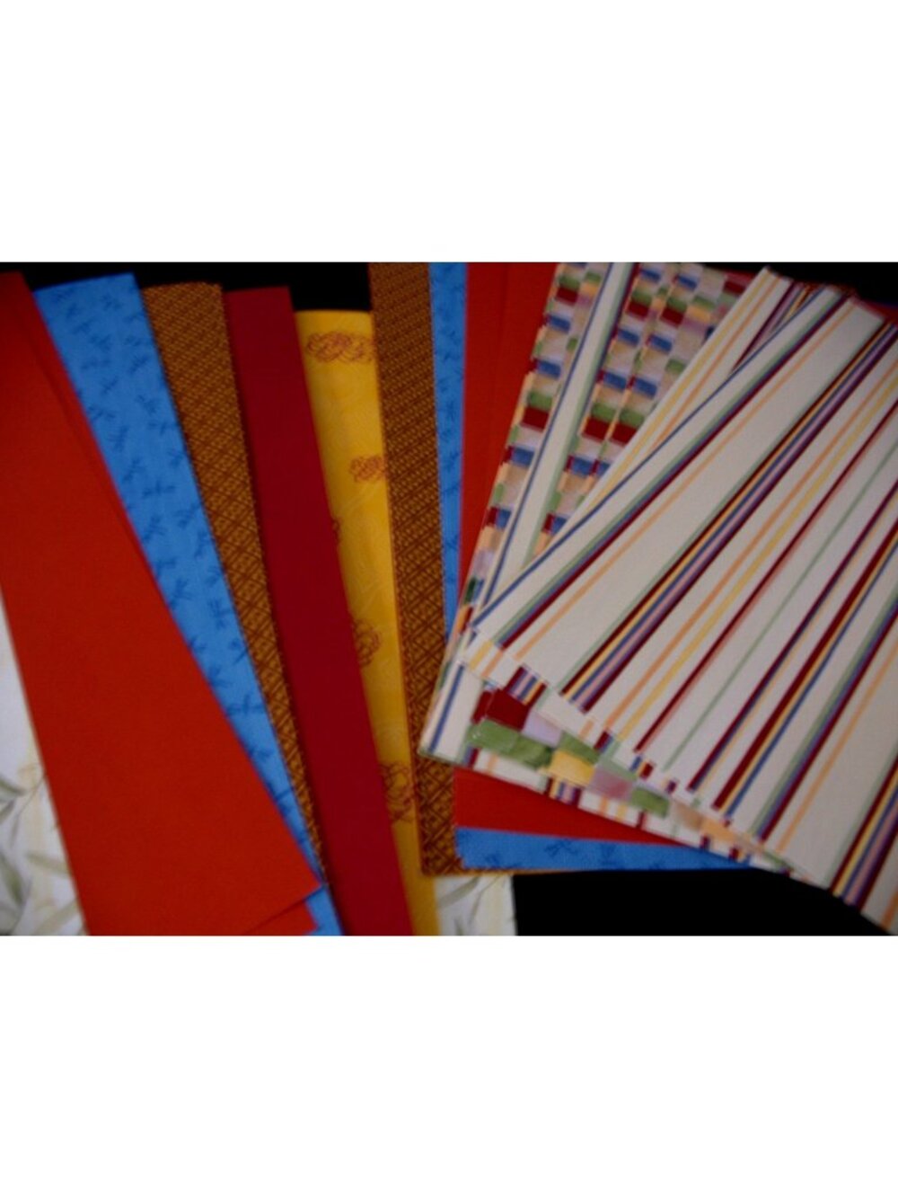 Loose 10x12 paper -35 sheets Asian Myabi, Textiles, journaling boxes